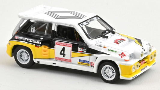 MODELLINO IN SCALA Norev COMPATIBILE CON RENAULT MAXI 5 TURBO N.4 RALLY ASTURIAS 1986 1:43 MODEL SCALE NV510622 241220