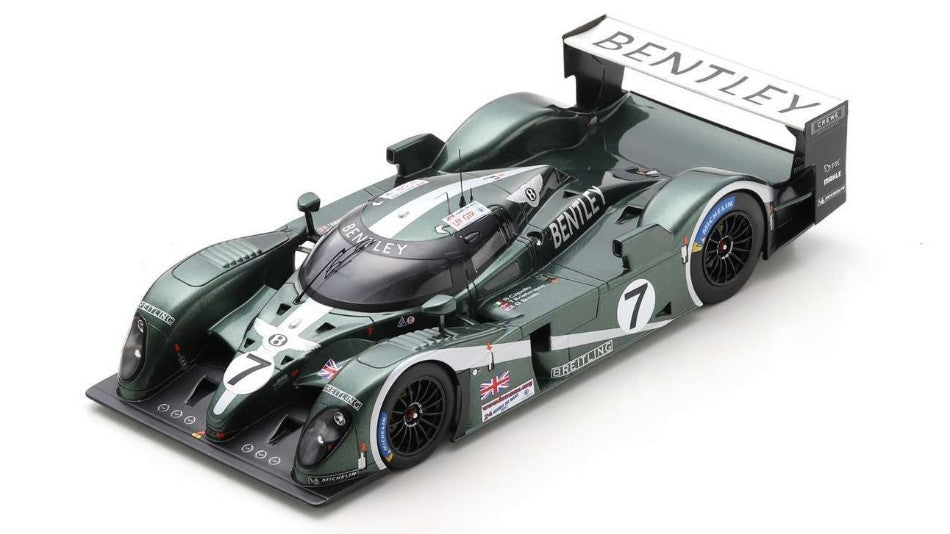 MODELLINO IN SCALA Spark Model COMPATIBILE CON BENTLEY EXP N.7 WINNER 24 H LE MANS 2003 CAPELLO-KRISTENSEN-SMITH 1:18 MODEL SCALE 18LM03 241217