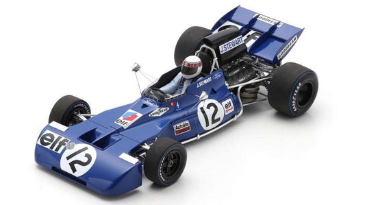 MODELLINO IN SCALA Spark Model COMPATIBILE CON TYRRELL 003 N.12 WINNER BRITISH GP 1971 JACKIE STEWART 1:18 MODEL SCALE 18S589 241217