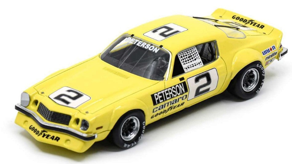 MODELLINO IN SCALA Spark Model COMPATIBILE CON CHEVROLET CAMARO N.2 DAYTONA IROC 1974-75 RONNIE PETERSON 1:18 MODEL SCALE 18US013 241217