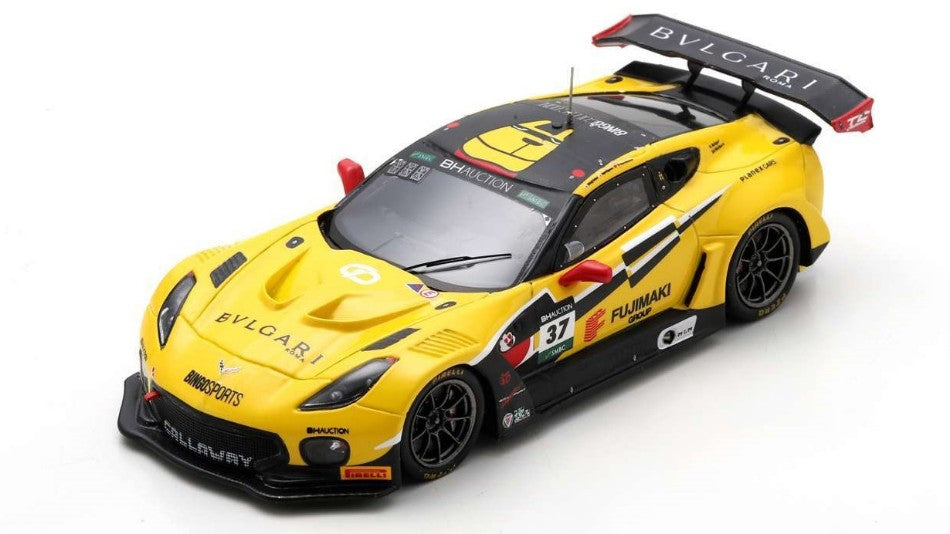 MODELLINO IN SCALA Spark Model COMPATIBILE CON CALLAWAY CORVETTE C7 N.37 10 H SUZUKA 2019 TAKEI-OGAWA-POMMER 1:43 MODEL SCALE SJ090 241217