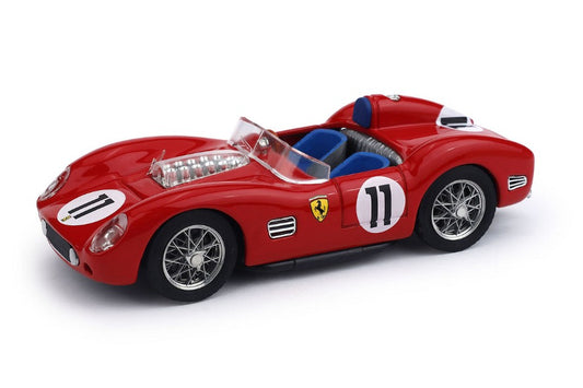 MODELLINO IN SCALA Brumm COMPATIBILE CON FERRARI 250 TR60 N.11 WINNER 24 H LE MANS 1960 O.GENDEBIEN-P.FRERE 1:43 MODEL SCALE BM0093 241217