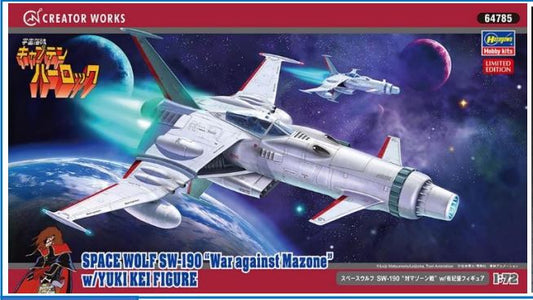 MODELLINO IN SCALA Hasegawa COMPATIBILE CON SPACE WOLF SW 190 W/YUKI KEI KIT 1:72 MODEL SCALE HA64785 241217