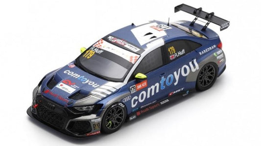 MODELLINO IN SCALA Spark Model COMPATIBILE CON AUDI RS 3 LMS N.179 3rd RACE 1 WORLD TOUR MACAU 2023 ROB HOFF 1:43 MODEL SCALE SA252 241217