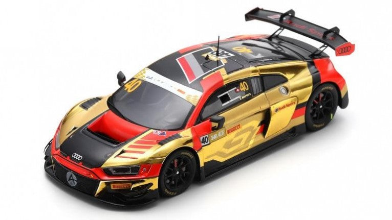 MODELLINO IN SCALA Spark Model COMPATIBILE CON AUDI R8 GT3 N.40 2nd FIA GT WORLD CUP MACAU 2023 E.MORTARA 1:43 MODEL SCALE SA281 241217