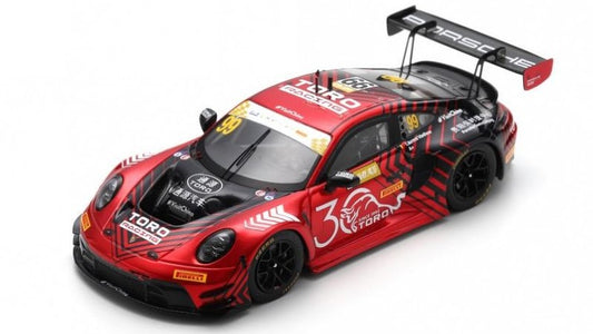 MODELLINO IN SCALA Spark Model COMPATIBILE CON PORSCHE 911 GT3 N.99 6th FIA GT WORLD CUP MACAU 2023 L.VANTHOOR 1:43 MODEL SCALE SA283 241217