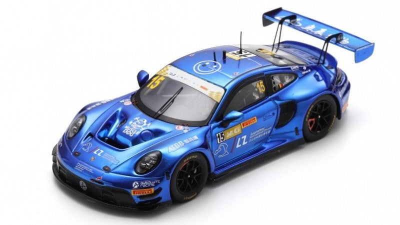 MODELLINO IN SCALA Spark Model COMPATIBILE CON PORSCHE 911 GT3 R N.15 8th FIA GT WORLD CUP 2023 A.PICARIELLO 1:43 MODEL SCALE SA285 241217