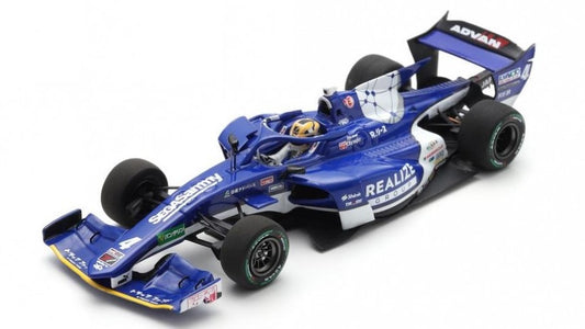 MODELLINO IN SCALA Spark Model COMPATIBILE CON REALIZE CORPORATION KONDO SF23 N.4 SUPER FORMULA 2024 K.KOTAKA 1:43 MODEL SCALE SFJ024 241217