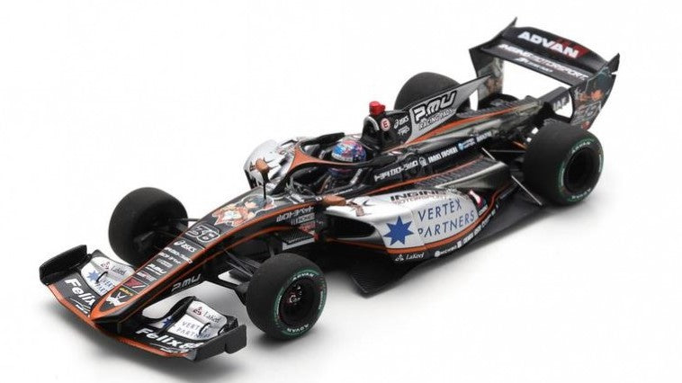 MODELLINO IN SCALA Spark Model COMPATIBILE CON VERTEX CERUMO SF23 N.38 SUPER FORMULA 2024 S.SAKAGUCHI 1:43 MODEL SCALE SFJ037 241217