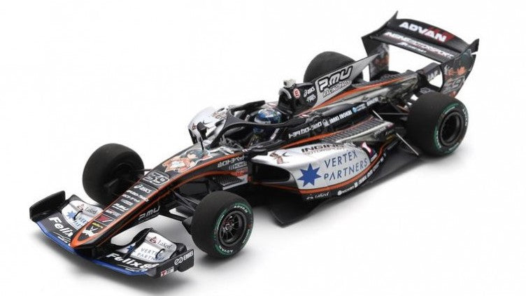 MODELLINO IN SCALA Spark Model COMPATIBILE CON VERTEX CERUMO SF23 N.39 SUPER FORMULA 2024 T.OYU 1:43 MODEL SCALE SFJ038 241217