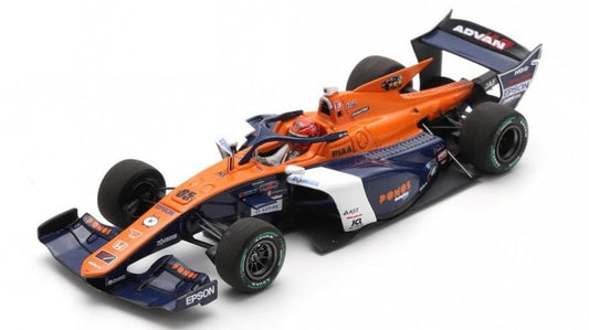 MODELLINO IN SCALA Spark Model COMPATIBILE CON PONOS NAKAJIMA SF23 N.65 SUPER FORMULA 2024 R.SATO 1:43 MODEL SCALE SFJ043 241217