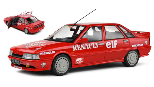 MODELLINO IN SCALA Solido COMPATIBILE CON RENAULT R21 MKI TURBO SPEED RECORD ON ICE 1988 RED 1:18 MODEL SCALE SL1807707 241217