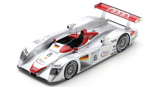 MODELLINO IN SCALA Spark Model COMPATIBILE CON AUDI R8 N.8 WINNER LM 2000 T.KRISTENSEN-E.PIRRO-F.BIELA 1:18 MODEL SCALE 18LM00 241217