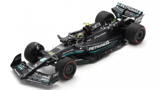 MODELLINO IN SCALA Spark Model COMPATIBILE CON MERCEDES F1 N.44 3rd BRITISH GP 2023 LEWIS HAMILTON 1:18 MODEL SCALE 18S901 241217