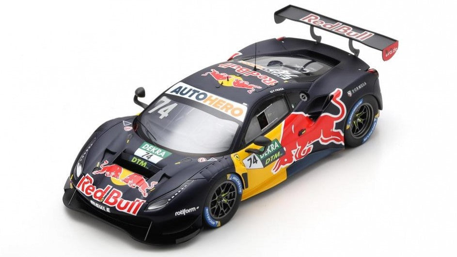 MODELLINO IN SCALA Looksmart COMPATIBILE CON FERRARI 488 GT3 EVO N.74 RED BULL ALPHA TAURI DTM 2022 F.FRAGA 1:18 MODEL SCALE LS18RC020 241217