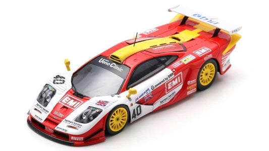 MODELLINO IN SCALA Spark Model COMPATIBILE CON MC LAREN F1 GTR N.40 4th 24 H LE MANS 1998 O'ROURKE-SUGDEN-AUBERLEN 1:43 MODEL SCALE S6681 241217