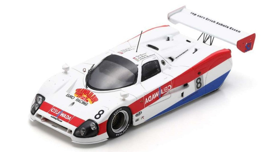 MODELLINO IN SCALA Spark Model COMPATIBILE CON SPICE SE 90 C N.8 24 H LE MANS 1991 C.EUSER-C.ZWOLSMAN-T.HARVEY 1:43 MODEL SCALE S6822 241217