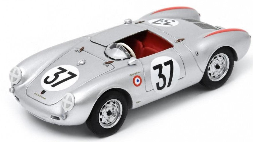 MODELLINO IN SCALA Spark Model COMPATIBILE CON PORSCHE 550 N.37 4th 24 H LE MANS 1955 POLENSKY-VON FRANKENBERG 1:43 MODEL SCALE S9710 241217