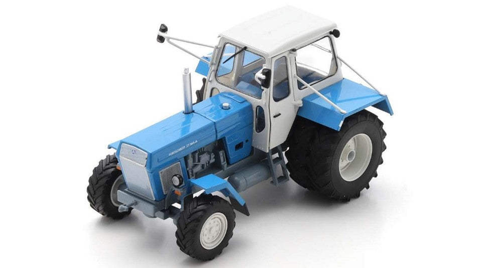 MODELLINO IN SCALA Schuco COMPATIBILE CON FORTSCHRITT ZT 305-A BLUE DIE CAST 1:32 MODEL SCALE SH450787900 241217