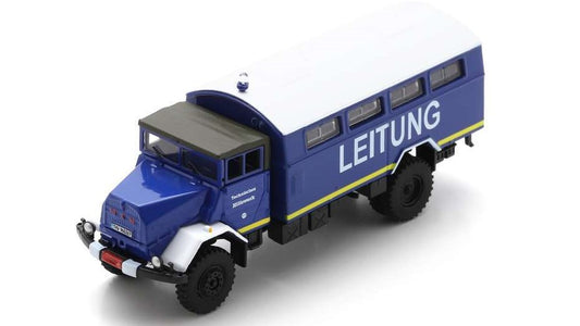 MODELLINO IN SCALA Schuco COMPATIBILE CON MAN 630 L21AE THW BLUE (DIE CAST) 1:87 MODEL SCALE SH452679600 241217