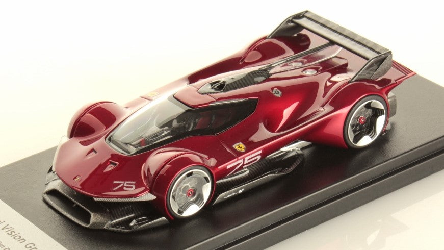 MODELLINO IN SCALA Looksmart COMPATIBILE CON FERRARI VISION GRANTURISMO ROSSO MAGMA 1:43 MODEL SCALE LS546B 241220