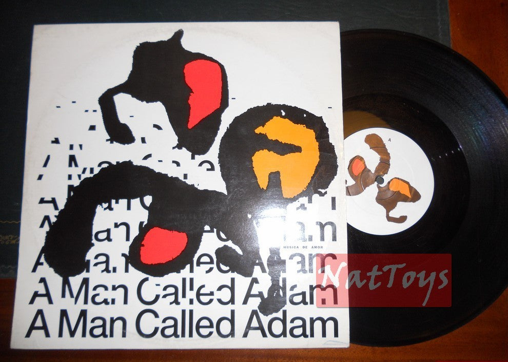 12" 33 Un homme appelé Adam MUSICA DE AMOR/AMOEBA (RITMO RECORDINGS 12 RIT 1) EX/EX