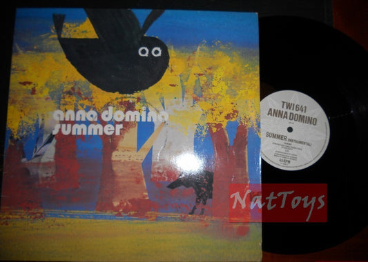 12" 33 Anna Domino SUMMER (Holland 1986, LES DISQUES DU CREPUSCULE TWI641) EX/EX