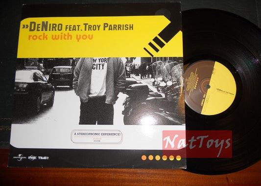 12" 33 DeNiro featuring Troy Parrish ROCK WITH YOU (Italy 2001 RISE 134) - NM/NM