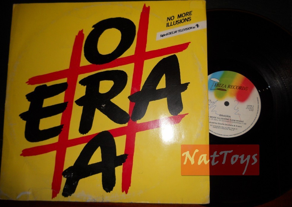 12" 33 Eraora NO MORE ILLUSIONS (Italy 1987, IBIZA RECORDS IBZ 651349 6) - VG/VG