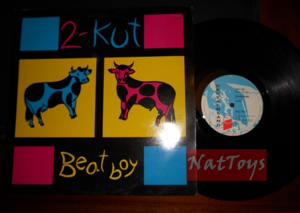 12" 33 RPM 2 Kut BEAT BOY (UK 1989, STRIKE BACK RECORDS SBR 22T) - EX/EX