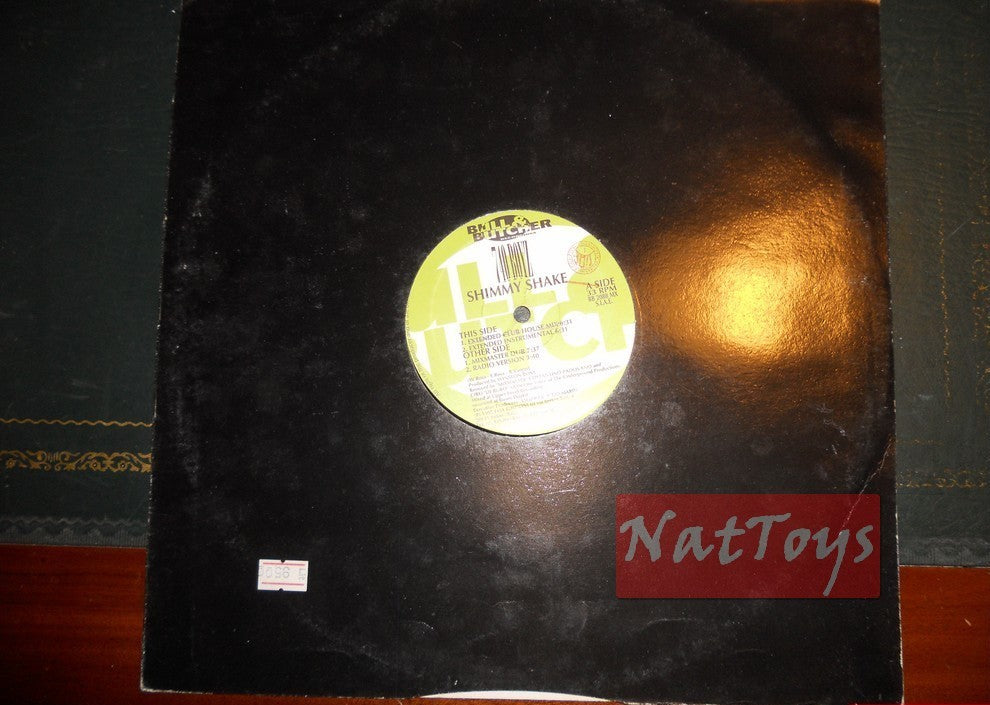 12" 33 GIRI 740 Boyz ft 2 in a Room SHIMMY SHAKE (Italy 1995 BB 2088 MX) - EX/EX