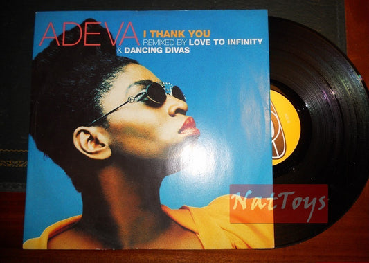 12" 33 RPM Adeva I THANK YOU (UK 1996, COOLTEMPO 12COOL318) - EX/EX