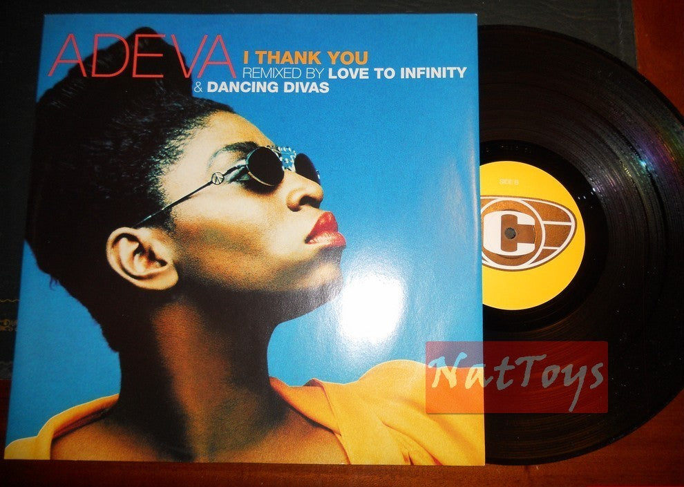 12" 33 RPM Adeva I THANK YOU (UK 1996, COOLTEMPO 12COOL318) - NM/NM