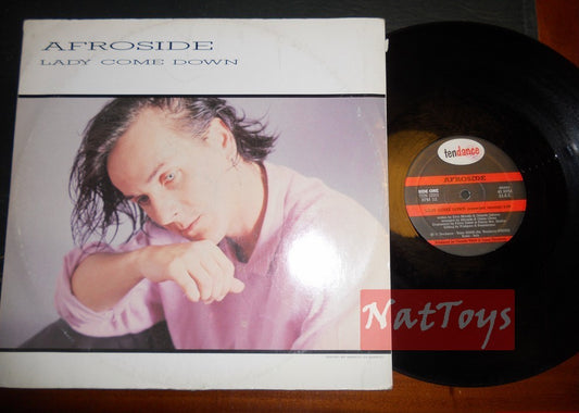 12" 33 RPM Afroside LADY COME DOWN (Italy 1988, TENDANCE TEN 12003) - EX/EX