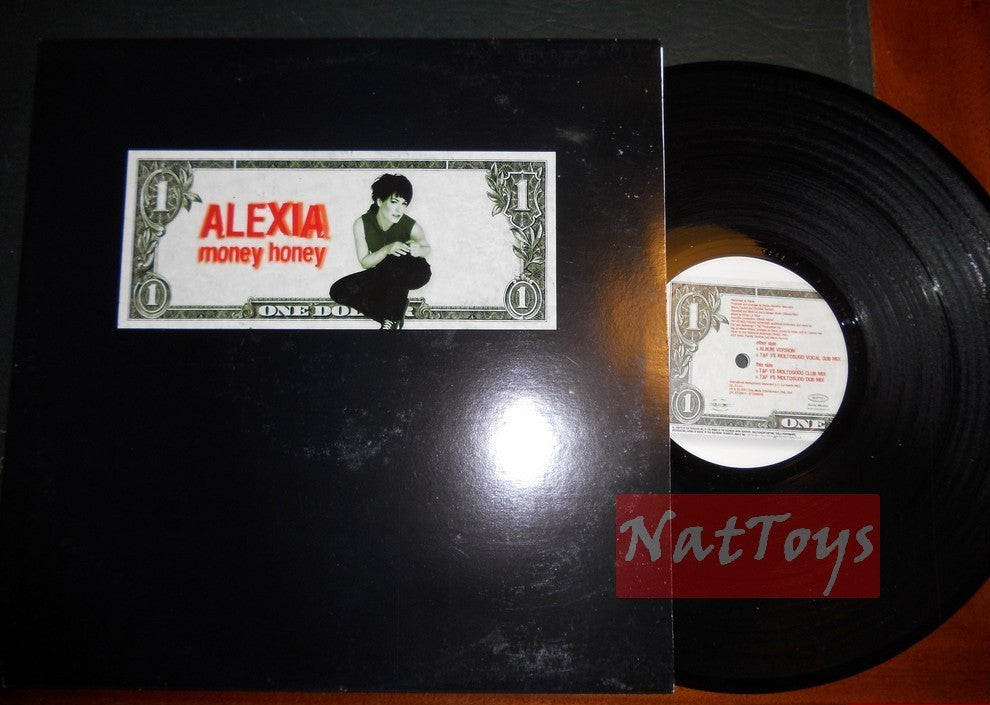 12" 33 GIRI Alexia MONEY HONEY (Italy 2001 EPIC/SONY MUSIC EPC 671206 6) EX+/EX+