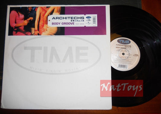 12" 33 GIRI Architechs featuring Nana BODY GROOVE (Italy 2000, TIME 224) - EX/EX