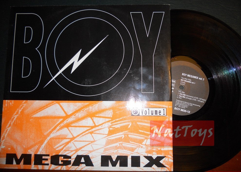 12" 33 GIRI Boy MEGAMIX VOL. 1 (Germany 1991, BOY RECORDS 8835-12) - NM/NM