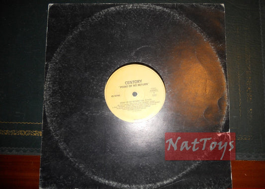 12" 33 GIRI Centory POINT OF NO RETURN (Italy 1994, EMI 881590 6) - VG/VG