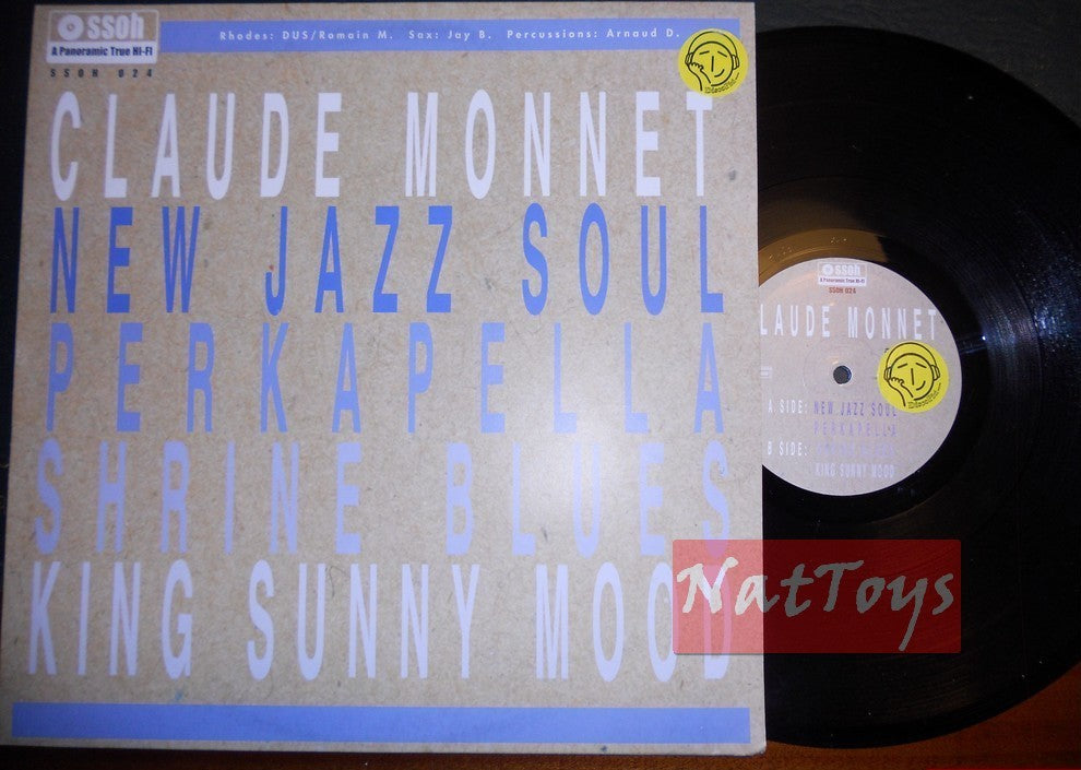 12" 33 GIRI Claude Monnet NEW JAZZ SOUL (France 2001, SSOH 024) - NM/NM