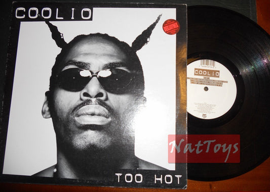 12" 33 GIRI Coolio TOO HOT/EXCERCISE YO GAME U.S.A 1996 TOMMY BOY TB 718 EX/EX