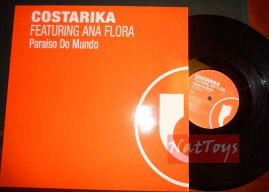 12" 33 GIRI Costarika ft Ana Flora PARAISO DO MUNDO (Italy 2002) - NM/NM