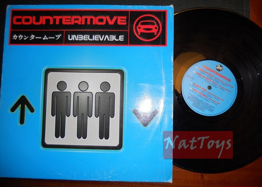 12" 33 GIRI Countermove UNBELIEVABLE (Italy 2000 NITELITE RECORDS NL 0200) VG/EX