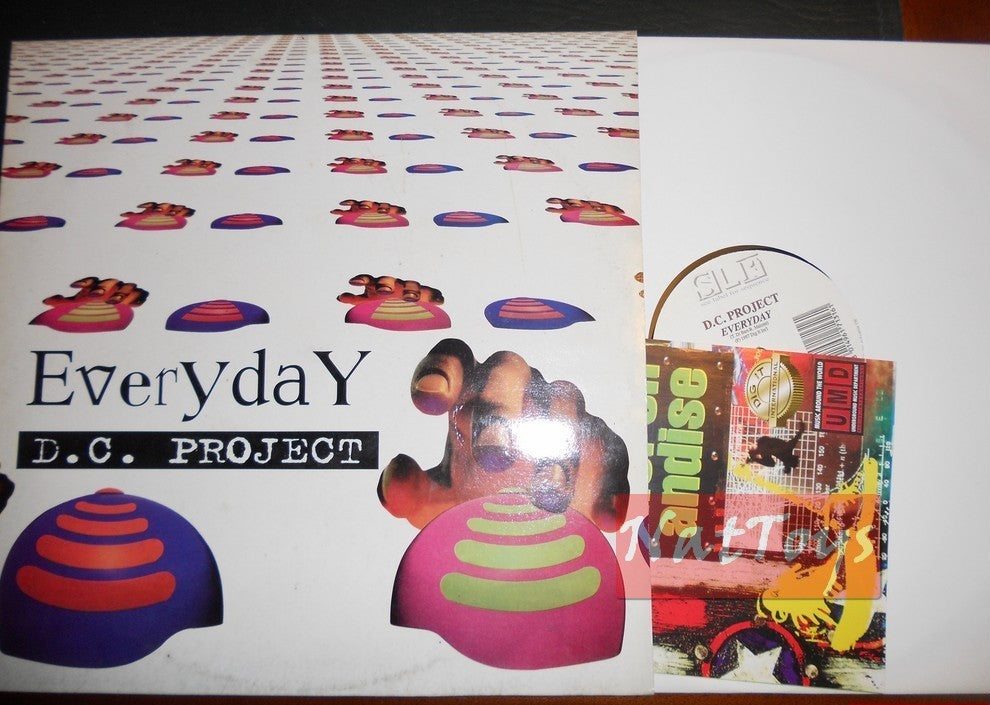 12" 33 GIRI D.C. Project EVERYDAY (Italy 1997, SLF 109) - EX/NM + libretto