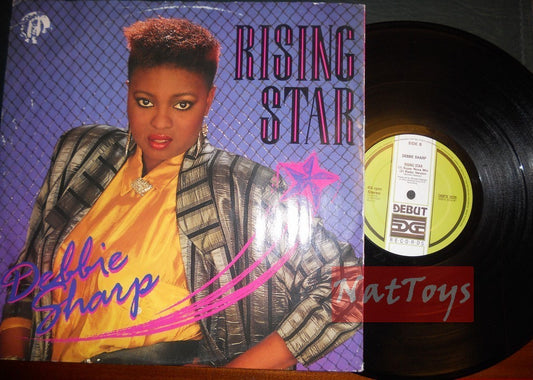 12" 33 GIRI Debbie Sharp RISING STAR (U.K., DEBUT RECORDS DEBTX 3025) - VG/EX