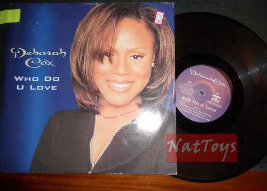 12" 33 GIRI Deborah Cox WHO DO U LOVE (Italy 1996, ARISTA 74321-33794-1) - EX/EX