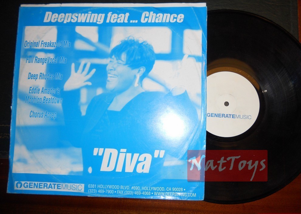 12" 33 GIRI Deepswing featuring Chance DIVA (U.S.A. 2002, GM-005) - NM/NM