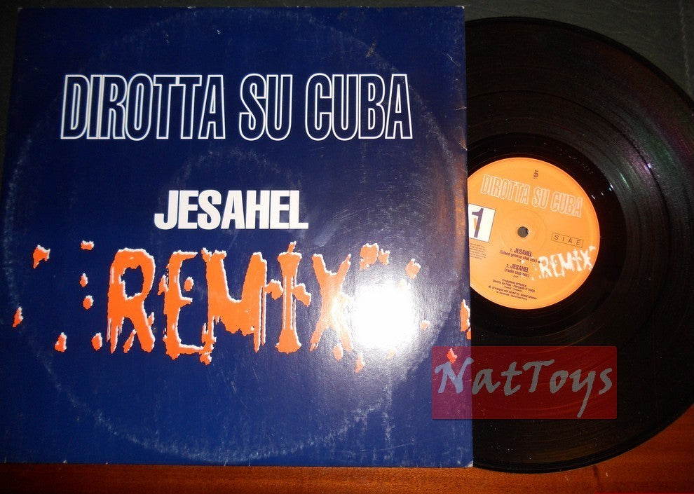 12" 33 GIRI Dirotta su Cuba JESAHEL REMIX (Italy 1997, CGD EAST WEST) - EX/NM