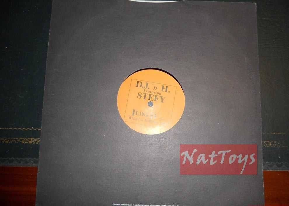 12" 33 GIRI D.J. H featuring Stefy I LIKE IT... (Italy, WW003) - EX/EX