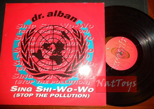 12" 33 GIRI Dr. Alban SING SHI-WO-WO (Sweden 1991, SWEMIX RECORDS SWE T41) EX/EX