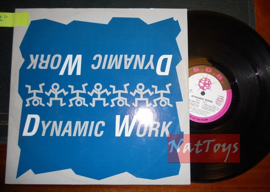 12" 33 GIRI Dynamic Work I NEED (Italy 1993, SOUND OF THE BOMB S.O.B. 185) EX/EX